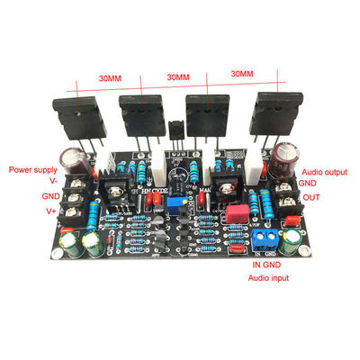 2.0 Κανάλια 200W Mono Tube Amp Board 1943 5200 Audio Power Amplifier Board Ιδιωτικό καλούπι
