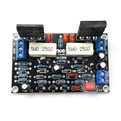 Δελτίο ενισχυτή ήχου HIFI 100W DC 35V C1-001 Μονό-Κανάλι με σωλήνες 2SC5200 2SA1943