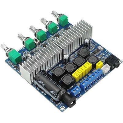 CA-3169B Πλακέτα ενισχυτή ήχου 2.1 καναλιών με ήχο υψηλής πιστότητας και συμπαγή σχεδίαση 100x75x30mm