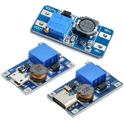 Creatall MT3608 DC-DC Boost Module 2A Boost Board Εισαγωγική τάση 2-24V Εισαγωγική τάση 30V