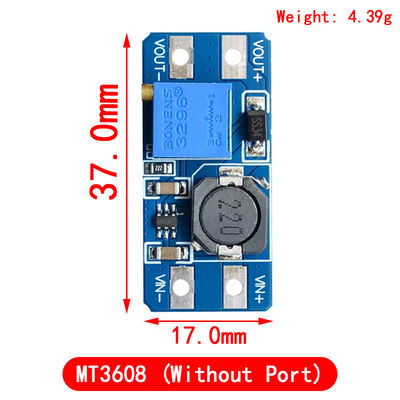 Creatall MT3608 DC-DC Boost Module 2A Boost Board Εισαγωγική τάση 2-24V Εισαγωγική τάση 30V