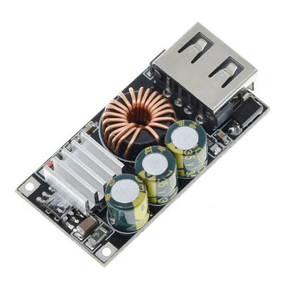 Επείγουσα φόρτιση κινητού τηλεφώνου με QC3.0 DIY Fast Charger Board και 24W τροφοδοσία