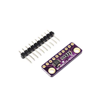 ADS1115 ADS1015 16 Bit ADC 4 Channel Module Προγραμματιζόμενος ενισχυτής αύξησης 2.0V έως 5.5V 100% πρωτότυπο