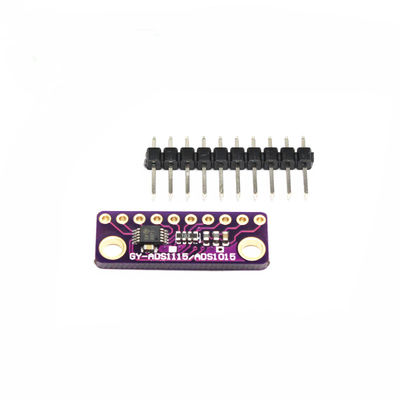 ADS1115 ADS1015 16 Bit ADC 4 Channel Module Προγραμματιζόμενος ενισχυτής αύξησης 2.0V έως 5.5V 100% πρωτότυπο