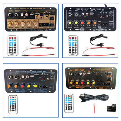 10W 20W Τραβήξτε Ροντ Ηχητική Δύναμη MP3 Player Trolley Speaker BT Amplifier Board με μικρόφωνο