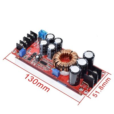 Μονάδα μετατροπέα ώθησης 1200W για παροχή συνεχούς ενέργειας υψηλής τάσης IN 8-60V OUT 12-83V