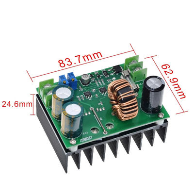 Δελτίο μετατροπής DC-DC 600W 9v-60V έως 12v-80V 48V 72V με συμπαγές σχεδιασμό