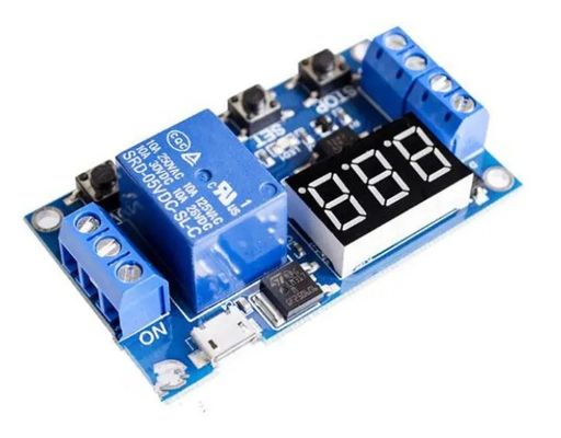Σφραγισμένη 12V ψηφιακή οθόνη LED On/Off Timer Relay Switch Board για την κατασκευή PCB