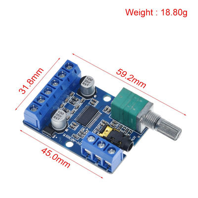 30Wx2 ισχύς Στερεό ψηφιακό ενισχυτή 12V/24V Ηλεκτρική τροφοδοσία DIY DY-AP3015 Ηχητικό πίνακα