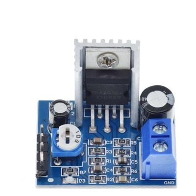 6-12V Single Amplifier Audio Board TDA2030 Module Power Supply Packaging Τύπος σακούλας