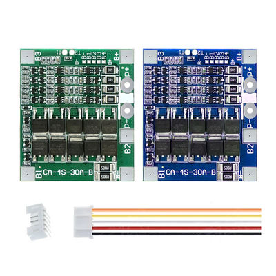 CA-4S-30A-B Λιθιο 18650 BMS Πίνακας προστασίας μπαταρίας 30A 14.8V 12.8V 4s Πίνακας BMS