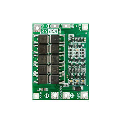CA-3S-60A Φορτιστή μπαταρίας λιθίου ιόντων Lipo Cell Module PCB BMS Προστατευτική επιφάνεια για κινητήρα γεώτρησης 12.6V με ισορροπία