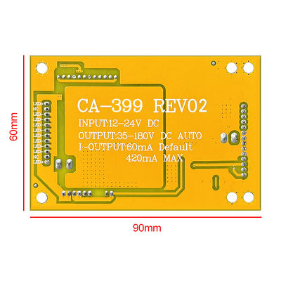 Ασβέστιο-399 πίνακας 100*70mm εισαγωγή 200ma οδηγών Backlight των οδηγήσεων προεπιλογής