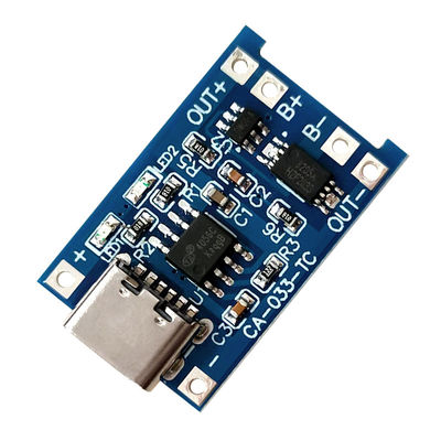 CA-033 Micro Type-C USB 5V φορτιστή διπλής λειτουργίας 1A Li-Ion Lithium Battery Charger Module 18650 TP4056 ICs Προϊόν
