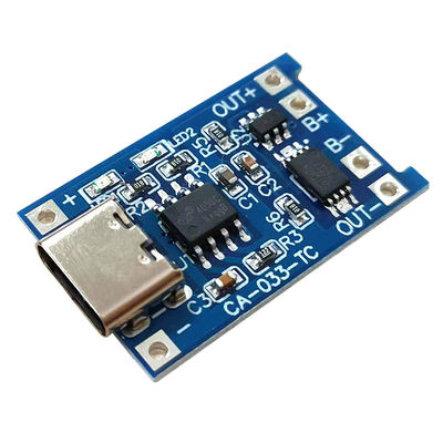 CA-033 Micro Type-C USB 5V φορτιστή διπλής λειτουργίας 1A Li-Ion Lithium Battery Charger Module 18650 TP4056 ICs Προϊόν