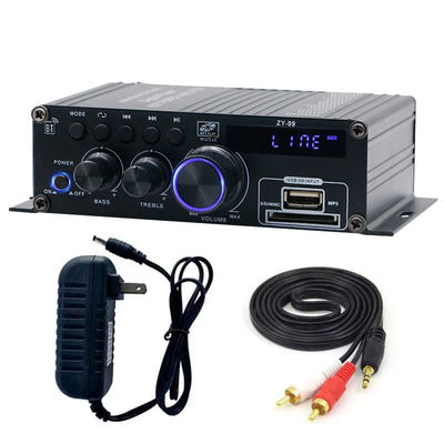 Ενισχυτής ισχύος διπλού καναλιού 120W με ισοσταθμιστή για στερεοφωνικό ήχο HiFi