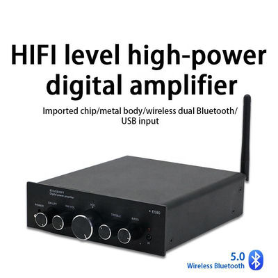 Ενισχυτής ισχύος 2,1 καναλιών 100 W Ασύρματο Bluetooth ψηφιακός ήχος HIFI Power Ενισχυτής ισχύος για οικιακό ήχο