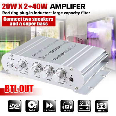 2.1 Πίνακας ενισχυτή 12V με ισχύ εξόδου 80WX2+80W για οικιακό ψηφιακό ήχο Hi-Fi