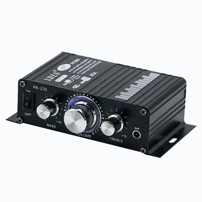 AK-270 12V μικρής ισχύος Bluetooth Ακουστικό ενισχυτή 2.0 κανάλια έξοδος HIFI Μίνι ενισχυτής ισχύος για το σύστημα ήχου οικιακού κινηματογράφου
