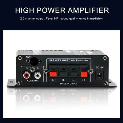 AK-270 12V μικρής ισχύος Bluetooth Ακουστικό ενισχυτή 2.0 κανάλια έξοδος HIFI Μίνι ενισχυτής ισχύος για το σύστημα ήχου οικιακού κινηματογράφου