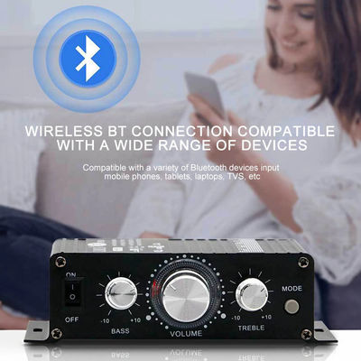 AK-270 12V μικρής ισχύος Bluetooth Ακουστικό ενισχυτή 2.0 κανάλια έξοδος HIFI Μίνι ενισχυτής ισχύος για το σύστημα ήχου οικιακού κινηματογράφου