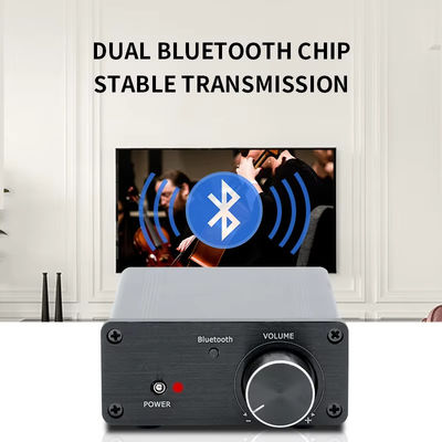 TPA3116 Ψηφιακός ενισχυτής 100W Στερεο HiFi κλάσης D με Bluetooth 5.0 και θήκη από κράμα αλουμινίου