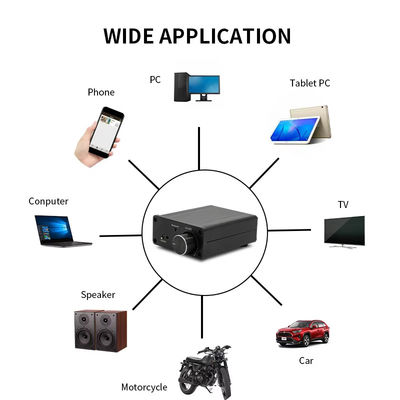 TPA3116 Ψηφιακός ενισχυτής 100W Στερεο HiFi κλάσης D με Bluetooth 5.0 και θήκη από κράμα αλουμινίου