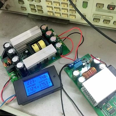 Δύο εξόδους 1000W LLC Soft Switching Power Amplifier Board ±35V έως ±80V DIY Audio Board Mount AC DC μετατροπείς