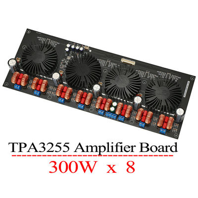 TPA3255 8 καναλιών 300W ψηφιακό ενισχυτή ισχύος επιφάνειας υψηλής απόδοσης κατηγορίας D ηχητικό ενισχυτή για DIY οικιακό θέατρο