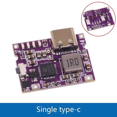 IP5310 Στάπ-Απ Μονούλη Ενέργειας Τύπου-C USB Boost Converter 5V 4.2V 3A Πίνακα φόρτισης μπαταρίας λιθίου με δείκτη LED