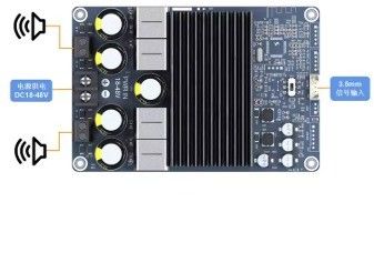 TPA3255 2x300W Υψηλής ισχύος διπλό κανάλι στερεοφωνικό ενισχυτή ήχου ψηφιακό ενισχυτή ισχύος πλακέτα