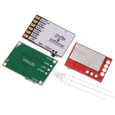 TP5100 TP5000 Διοίκηση φόρτισης Πίνακας μονάδας παροχής ρεύματος 18650 1A 2A 5V Συμβατό με μπαταρίες λιθίου 4.2V 8.4V 1S 2S