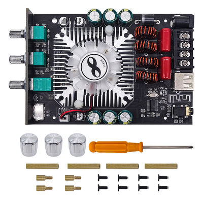 ZK-1602T 2*160W 2.0 Channel Class d Audio Stereo Amplifier Board Bass AMP TDA7498E BT 5.0 Subwoofer Amplifier Board ZK-1602T Ηλεκτρονική συσκευή υποήχων