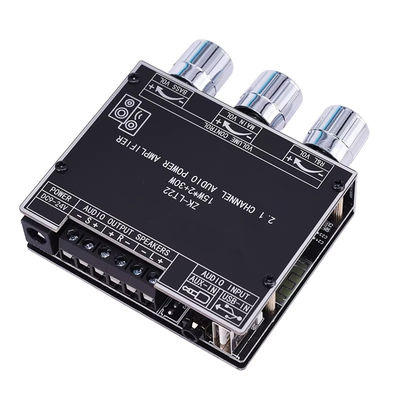 ZK-LT22 LT23 Ηχητικός δέκτης Ενίσχυση ισχύος 2.1 Channel Subwoofer υψηλής βαρύτητας ρύθμιση τάξη D 12V Home TWS