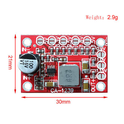CA-1239 Ρυθμίσιμος μετατροπέας Buck 5-15V Εισαγωγή 1.25V/1.5V/1.8V/2.5V/3.3V/5V Εξαγωγική επιφάνεια Mount DC-DC Step down Power Module