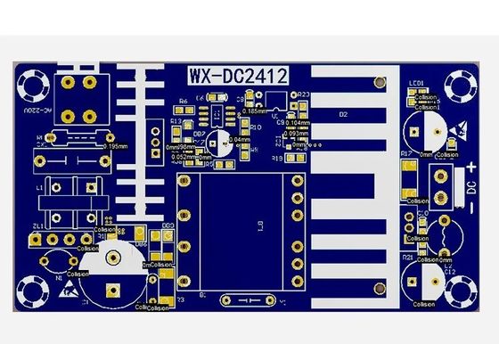 WX-DC2412 Εναλλακτική πίνακα τροφοδοσίας ηλεκτρικής ενέργειας 100W Μεγάλη μονάδα τροφοδοσίας ηλεκτρικής ενέργειας γυμνή πίνακα AC DC 24V4A