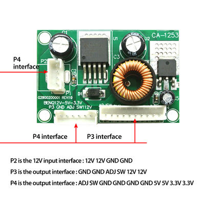 Ca1253 12V DC LED TV Inverter Board Power Module Τύπος και παροχή τάσης FET