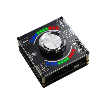 TPA3116 Μονάδα 50W*2 Stereo HIFI Volume Spectrum Power Amplifier Board με μουσική Ρυθμική λάμπα Ιδιωτικό καλούπι