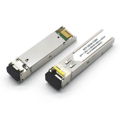 GPON PON 10G DWDM SFP 80KM Μοντέλο 10G Δυνατότητα μεταφοράς δεδομένων 1310nm μήκος κύματος για δίκτυο FTTH 5G 80km Απόσταση SM Οπτικοί δέκτες