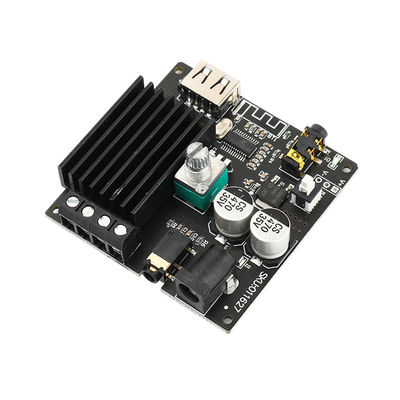 BT 5.0 Πίνακας ψηφιακού ενισχυτή ισχύος 100W*2 Στερεοειδής Μίνι DIY Ακουστική Ενότητα με υποστήριξη εισόδου U Disk &amp; AUX
