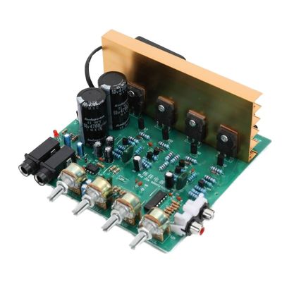 100W 2.0 Channel Audio Amplifier Board Μοντέλο PCB 16x14x6cm