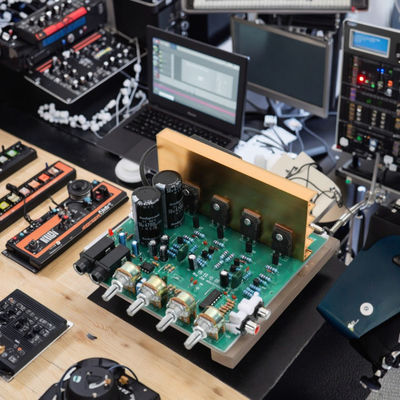 100W 2.0 Channel Audio Amplifier Board Μοντέλο PCB 16x14x6cm