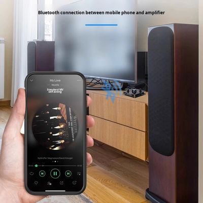 2.0 Κανάλι Υψηλής ισχύος Ασύρματος ενισχυτής καραόκε 100W BT Χωρίς απώλεια αποκωδικοποίηση HDML ARC Οπτική ίνα Κοακσιακή Ηλεκτρονική