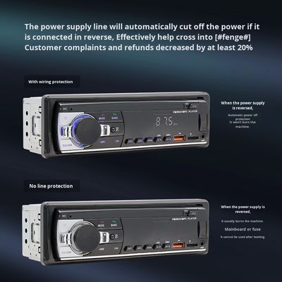 Creatall Neutral JSD-530L Car MP3 Player με σύνδεση USB για Bluetooth Card Radio Central Control Lossless Sound Quality