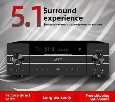 5.1CH 4200W Υψηλής ισχύος Pro Audio ενισχυτής με αντι-ανάδραση, BT ασύρματος, για την οικιακή Karaoke Stage Performance KTV Συνάντηση