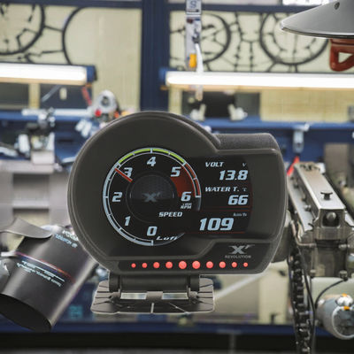 Ψηφιακό Αυτόματο Μέτρο Obd2 Πίεσης Τουρμπίνας Multi-Function HUD Head-Up Display OBD Gauge Meter High Auto Electronics