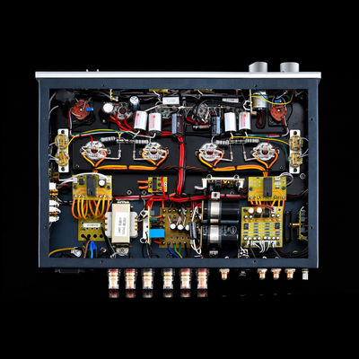 Ενισχυτής ήχου σωλήνων HIFI για το σπίτι A-Level 25W+25W Υψηλής ισχύος με ενσωματωμένους δέκτες ακουστικών και ηχεία, ενισχυτής κατηγορίας