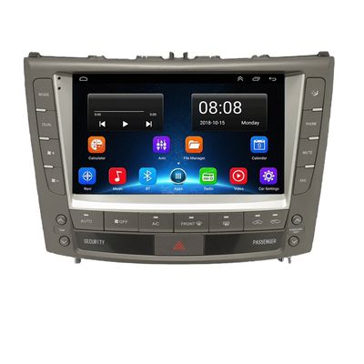 2 Din Android Αυτοκινητό Στερεόφωνο GPS MP5 Player Πίνακας ελέγχου Εγκαταστημένος DVD Player Luxury Sedan IS IS250 IS300 IS350 2005-2012 Μοντέλα