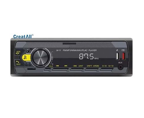 Creatall 12V MP3 player αυτοκινήτου με BT ασύρματο ραδιόφωνο FM hands-free πολύχρωμα φώτα Ακουστικό σύστημα τροποποίηση Νέα και βελτιωμένη