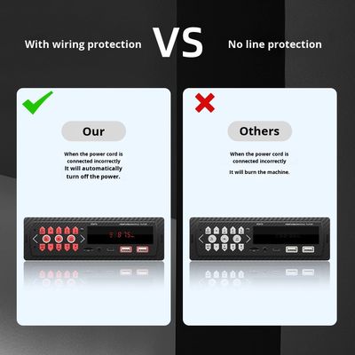 Creatall Cross-Border Exclusive Multi-Function Universal Car MP3 Player 1-Year for Bluetooth U Disk Card Lossless Music USB